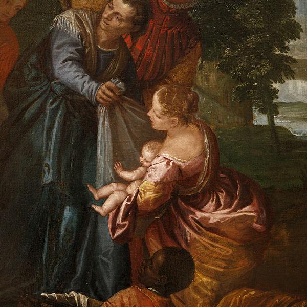 Paolo Veronese The finding of Moses France oil painting art